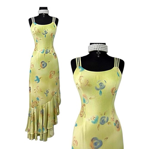 Maxi abito vintage - , verde