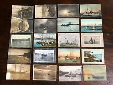 Lotto di 44 cartoline di argomento navale e marino. Anni 1910-1920