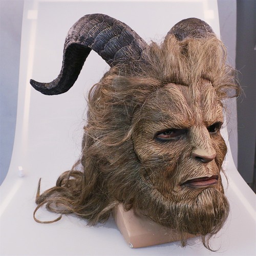 Beauty and the beast mask - the,