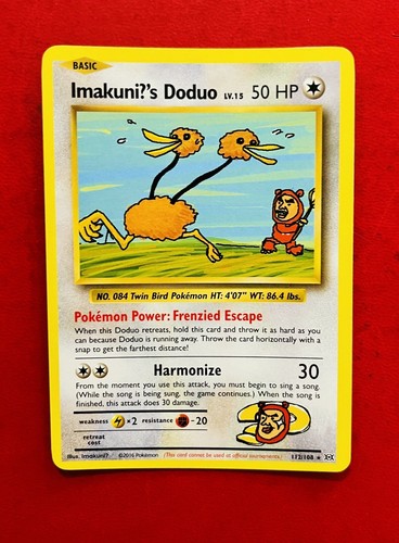 Lotto carte pokemon doduo - carte,