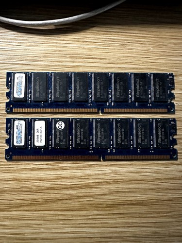 Kit simpletech 2x256mb ddr - kit,
