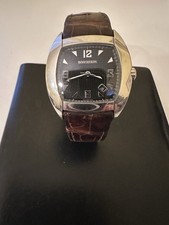 Orologio BOUCHERON "Mec" in acciaio, movimento automatico, data, fibbia acciaio originale