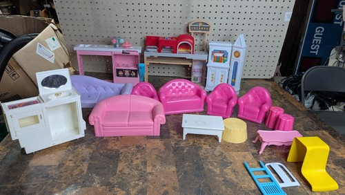 Lotto misto mobili barbie - lotto,