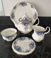 Royal Albert set teiera rosa