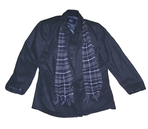 Cappotto elegante uomo nero - xl,
