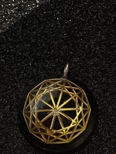 Ciondolo Collana Pentacolo Stella Wicca Placcato Argento - Talismano Protezione
