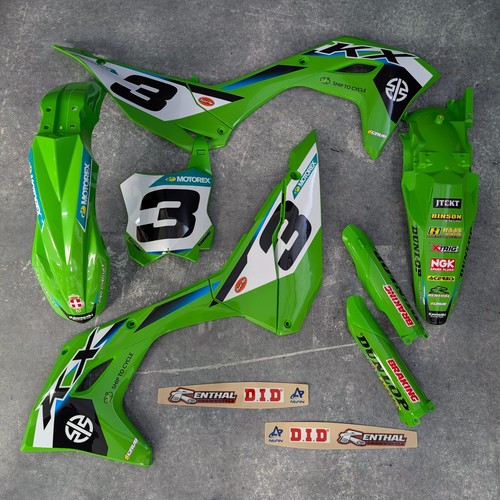 Plastiche grafica kawasaki - plastiche,