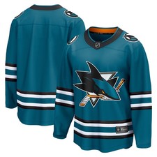 Men's Fanatics Teal San Jose