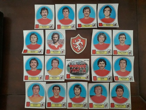 Lotto figurine panini perugia - lotto,