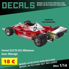 Decals repro ferrari 312 - repro,