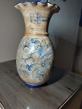 Vaso in terracotta decorata