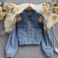Giacca giubbino donna blu