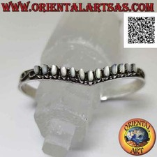 Bracciale rigido in argento