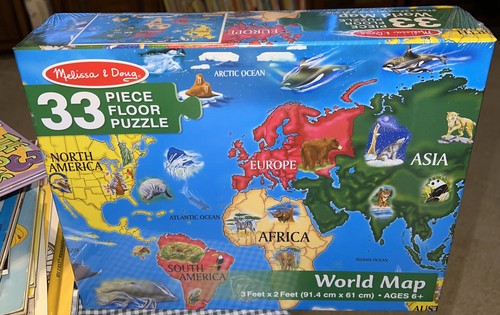 Melissa doug world map jumbo - &,