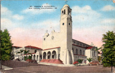 Vintage Postcard San Diego