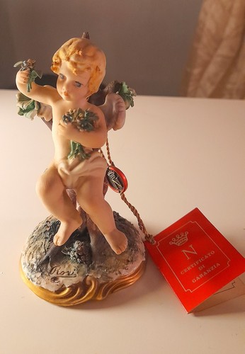 Capodimonte angelo putto - angelo,