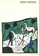 Erich Heckel. Fabrholzschnitte, Zeichnungen, Aquarelle. Ausstellung Zum 90. Gebu
