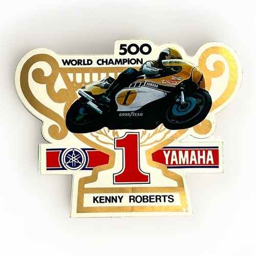 Adesivo kenny roberts yamaha - adesivo,