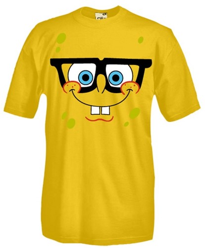 Shirt gialla spongebob - t-shirt, tg