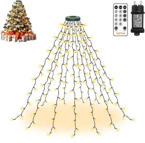 Luci albero natale con - luci,