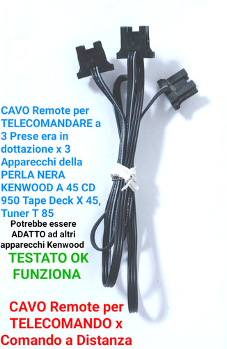 Cavo telecomando prese - cavo, 3