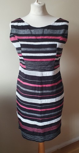 Abito almartrichi nero rosa - abito,