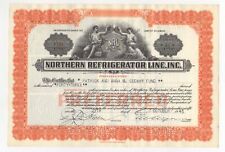 Northern Refrigerator Line, Inc. Stock Certificate
