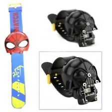 Orologio da bambino con cinturino in gomma facile lettura star wars tartarughe