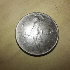 50 Lire 1974 Con Errore Di