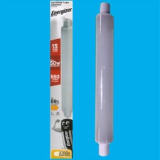 1x 6W LED 284 mm lampada tubolare sbrinata doppia estremità, lampadina a striscia lineare S15