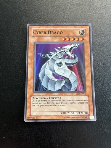 Carta cyber drago - yu, gi