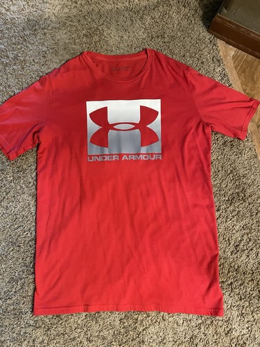 Shirt uomo under armor rossa - armor,
