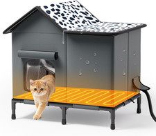 Heated Cat Houses for outside