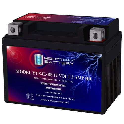 Mighty max ytx4l agm - max, ytx4l-bs