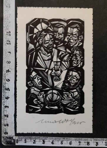 Wunderkammer exlibris 445 - l,