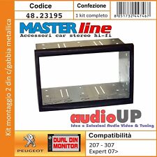 MASCHERINA AUTORADIO 2 DIN KIT