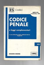 CODICE PENALE E LEGGI