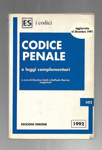 Codice penale leggi - e,