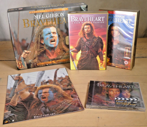 Braveheart vhs commemorative - vhs,