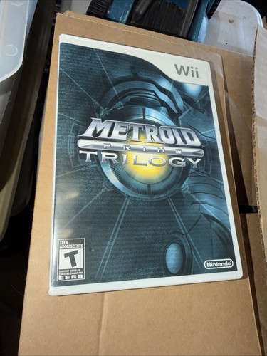 Metroid prime trilogy game - metroid,