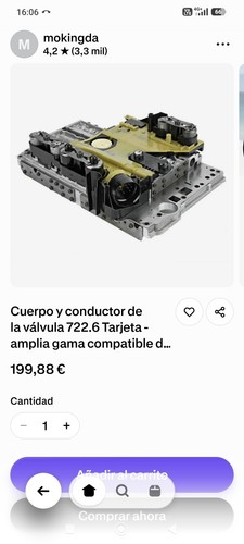 Modulo caja cambios - modulo,