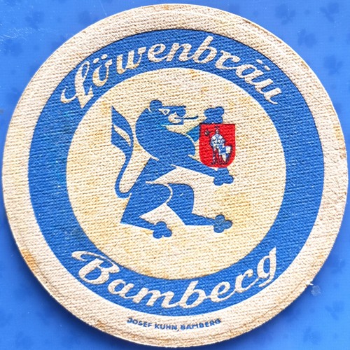 Vecchio sottobicchiere birra
