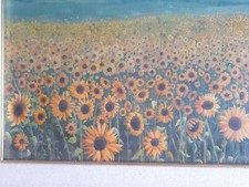 Girasoli dipinti olio su - girasoli,