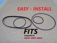 4 PCS BELT KIT FITS NAKAMICHI