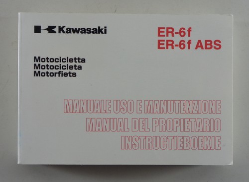 Manuale kawasaki er - manuale, 6f