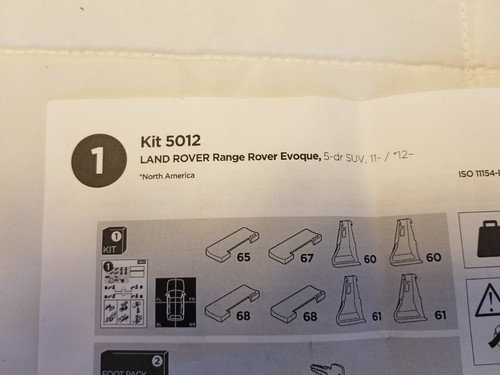 Thule kit 5012