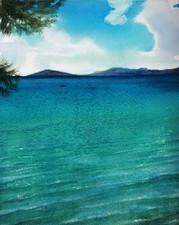 Paesaggio marino Adriatico