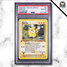 Pokemon card italian pikachu - card,