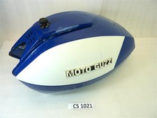 Serbatoio benzina Guzzi V35 V50 V65 II Polizia PA carburante con chiave chius...