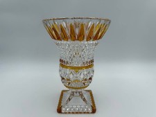 Vaso vintage ambra boemo